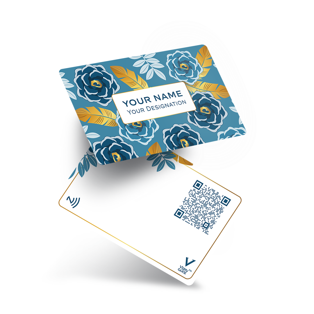 Floral Nfc Card